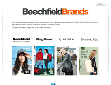 Tablet Screenshot of beechfieldbrands.com
